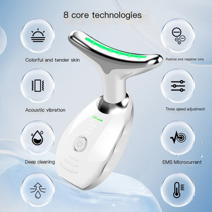 3-in-1 LED massager with vibration & thermal therapy